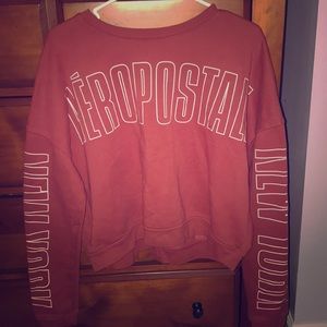Aeropostale cropped sweatshirt